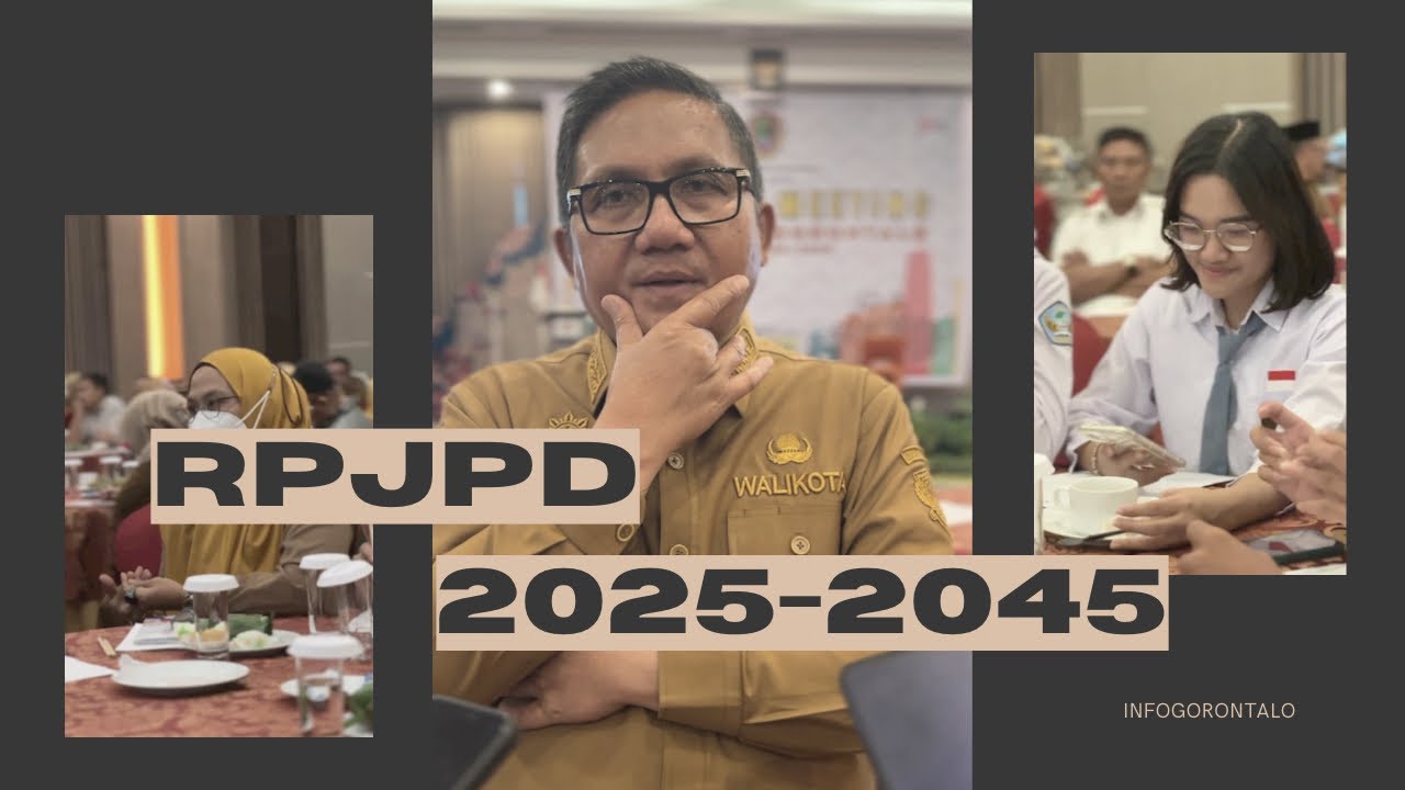 Jelang Akhir Masa Jabatan, Marten Harap RPJPD Mampu Akomodir Kebutuhan Kota Gorontalo