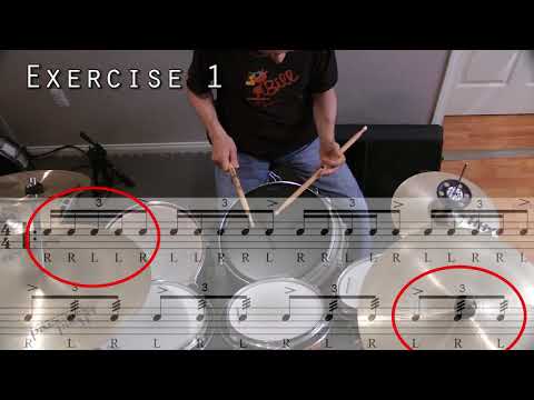 Tiger Bill Video Lesson: Five-Stroke Roll Workout - Part 1