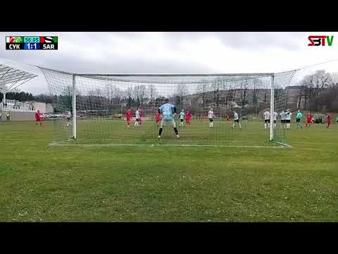 Bramki z meczu: Cyklon Rogoźnik 1:1 (1:0) Sarmacja Będzin