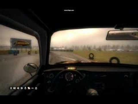 Colin Mcrae DiRT cockpit view replay