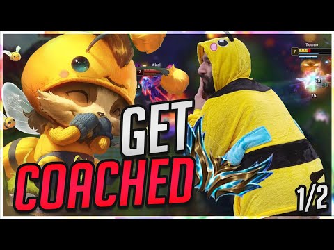 Challenger Teemo Spieler Coached den Coach! Toplane Coaching Part 1 #2 [League of Legends Deutsch]