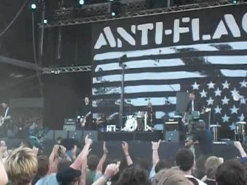 Anti-Flag live Area 4 Festival 2009