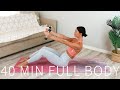 40 MIN FULL BODY WORKOUT || Pilates with Weights & Band