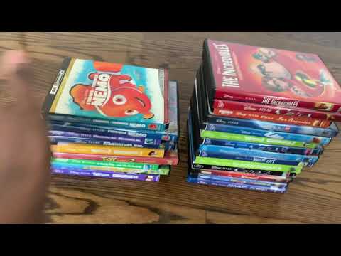 My Disney/Pixar DVD/Blu-Ray/4K Ultra HD Collection (2021 Edition)