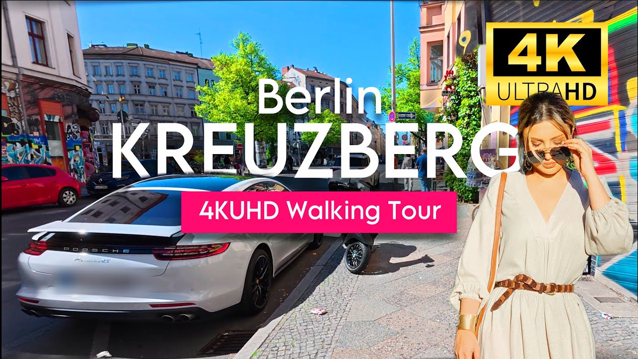 Immersive street-level walking tour through Berlin — Kreuzberg, Germany, showcasing authentic urban landscapes, local architecture, and the vibrant atmosphere of the city's neighborhoods