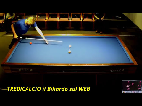 SJORUP vs DEBAES - Torneo Internazionale di Biliardo di Ikast Danimarca 13/08/2016@TREDICALCIO