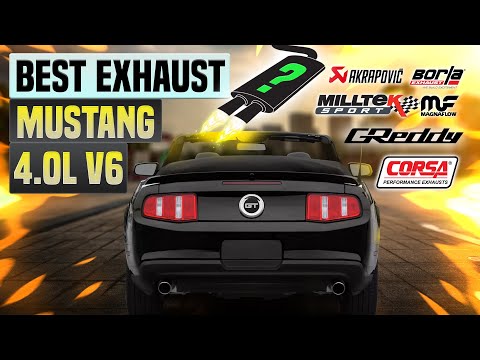 Ford Mustang Exhaust Sound 4.0L V6 🔥 Straight Pipe,Magnaflow,Acceleration,Turbo,Review,Borla,Mods+