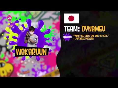 2017 Splatoon 2 World Inkling Invitational Spotlight  Dynameu – Nintendo Switch