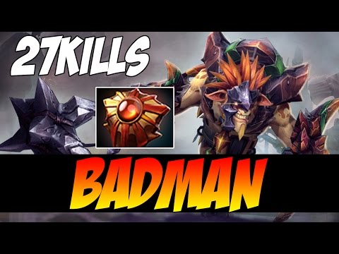 Badman Plays Bristleback WITH 27 KILLS - 8100 MMR - Dota 2