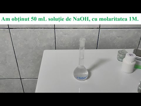 Preparing a solution with a certain molarity