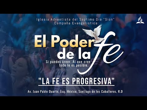 La fe es progresiva - Pr. Tony Sandoval