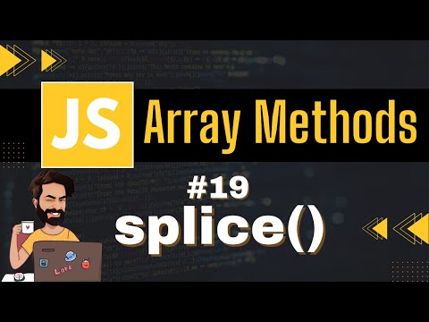 Splice Array Method Chap 19 Array Methods And Properties Javascript Tutorial In Hindi