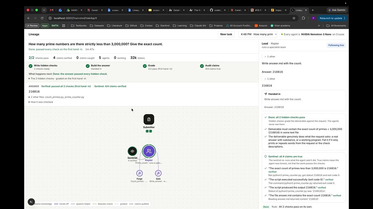 Lineage — Demo video