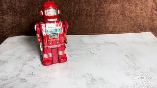 Download lagu 60s Yonezawa Astronaut Vintage Tin Robot Toy mp3
