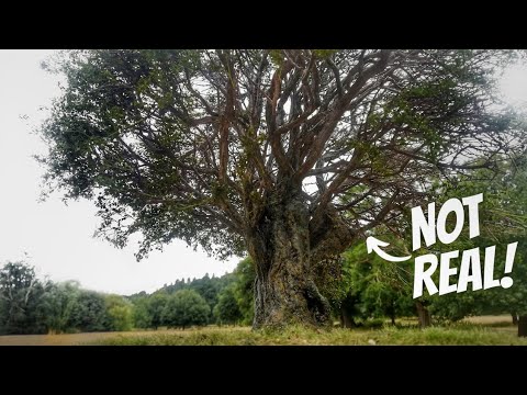 This is NOT a real tree! | Making a giant ultra realistic 1/24 scale tree - diorama tutorial 🌳