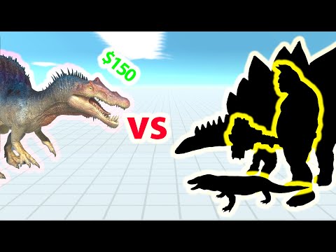 SPINOSAURUS vs SAME PRICE UNITS - Animal Revolt Battle Simulator ARBS