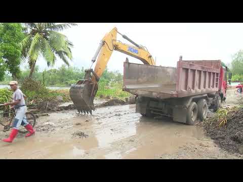 Continua en Granma restablecimiento de viales importantes en la llanura del Cauto.