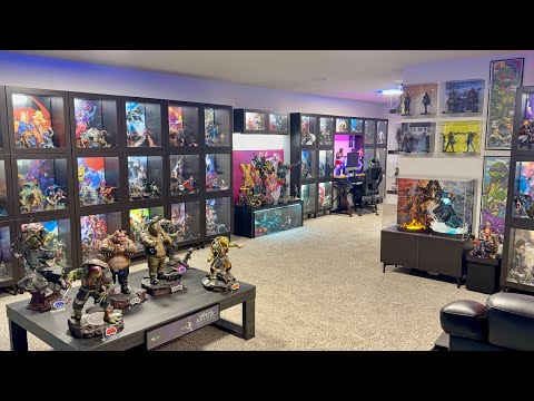 2025 STATUE COLLECTION ROOM TOUR | MANCAVE | OFFICE