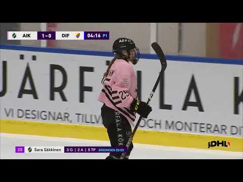 Höjdpunkter SDHL: AIK - Djurgården 23/10