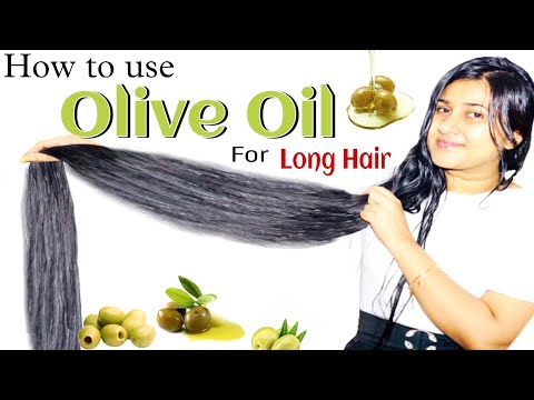 How to use Extra Virgin 🫒 OLIVE OIL 🫒to maintain LONG HAIR  || Disano || Kittu_sneh