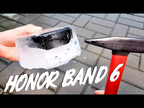 Honor Band 6 FREEZER TEST! ❄️⌚ Can It Survive -22°C?