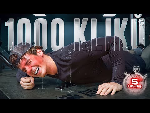 1000 KLIKOV ZA 5 HODÍN CHALLENGE  (toto bolelo..)