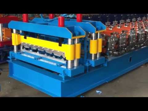 Fully automatic 15 hp galvalume roofing sheet making machine...