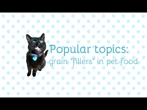 Grain "fillers" in pet food