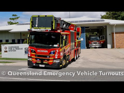 [CAPA - RUMBLER] QFRS - 516J (1529) Responding | Automatic Fire Alarm, Chermside, QLD