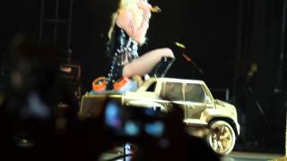 Ke$ha performing Gold Trans Am in Syracuse 04/26/13
