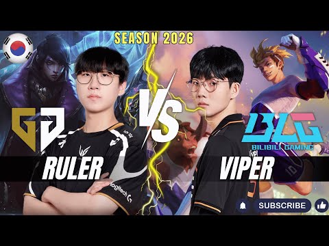 GEN Ruler vs BLG Viper - Ruler APHELIOS vs Viper EZREAL ADC - Patch 26.3 KR Ranked | lolrec