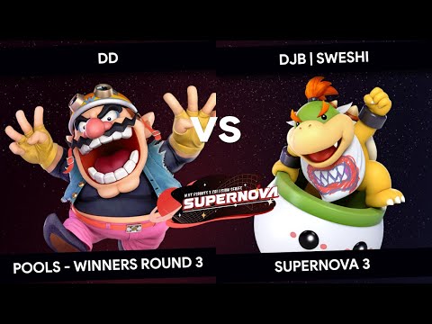 SUPERNOVA 3 - DD (Wario) vs Sweshi (Bowser Jr.) - Pools - Winners Round 3