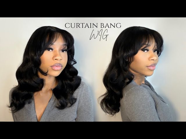  HOW TO: Wavy Curtain Bang Wig install ft IDefine Hair 