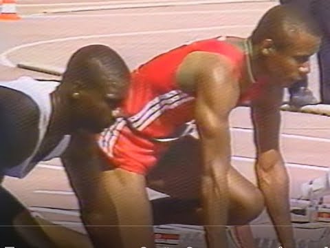 100 m, Ben  Johnson  (9,95)  vs  Calvin  Smith – Berlin 1987