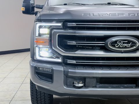 2021 Ford Super Duty F-250 Platinum FX4 6.7L Power Stroke 4x4 Walkaround Video | North Texas Truck Stop