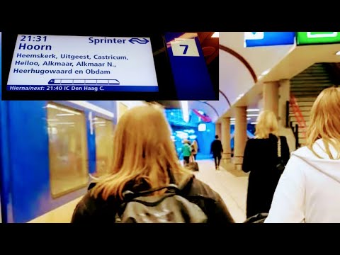 Amsterdam Sloterdijk - Alkmaar - Hoorn NS Sprinter SLT - Saturday 21 May 2022