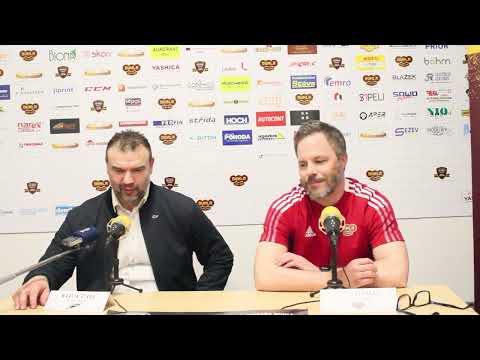 ChL 21/22, SF5: Dukla - Sokolov 3:0, trenéři