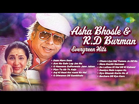 Asha Bhosle & R.D. Burman Hits | Dum Maro Dum |  Aao Na Gale Lag Jao Na | Old Hindi Songs