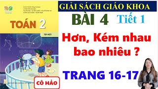 Math Grade 2 Lesson 4 | How Much More or Less | Page 16 - 17 | Connecting Knowledge | Lesson 1 | New