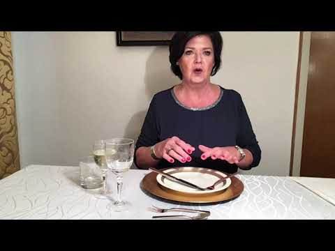 Besteckhaltung und Bestecksprache