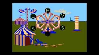 Sesame Street: Letter-Go-Round for the Atari 8-bit family