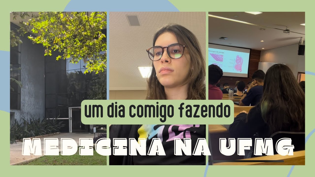 um dia comigo fazendo MEDICINA na UFMG