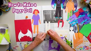 How to Make a Paper Doll - Easy Beginner Friendly Tutorial!
