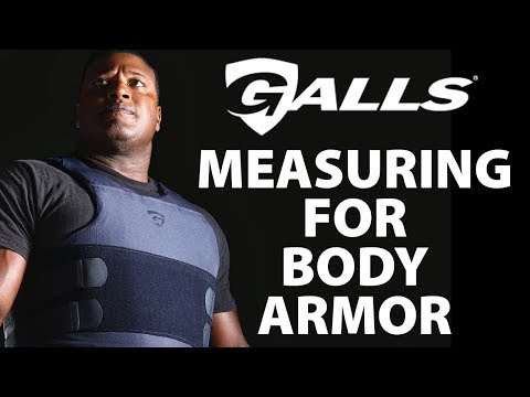 Galls - How To Measure for Body Armor