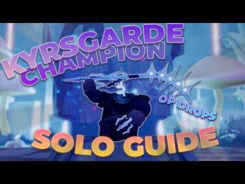 How to SOLO the NEW Kyrsgarde Champion (Moveset + OP Drops) | Deepwoken