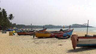 preview picture of video 'Palolem Beach, South Goa, India'