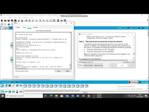 6.4.3.3 Packet Tracer connect to a LAN