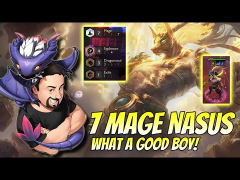 7 Mage Nasus 3 - What a good boy! | TFT Fates | Teamfight Tactics
