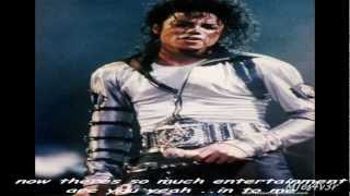 Michael Jackson - Don&#39;t Be Messin&#39; Around (Lyrics) 720p