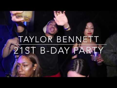 Elz the DJ x Taylor Bennet Bday Bash at Studio Paris by @TourLoveTV